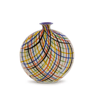 Color Web Ceramic Vase