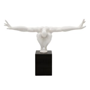 White Baron Sculpture
