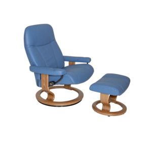 Consul Large Chair and Ottoman