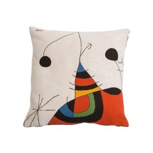 Miro - Femme, Oiseau, Etoile Pillow