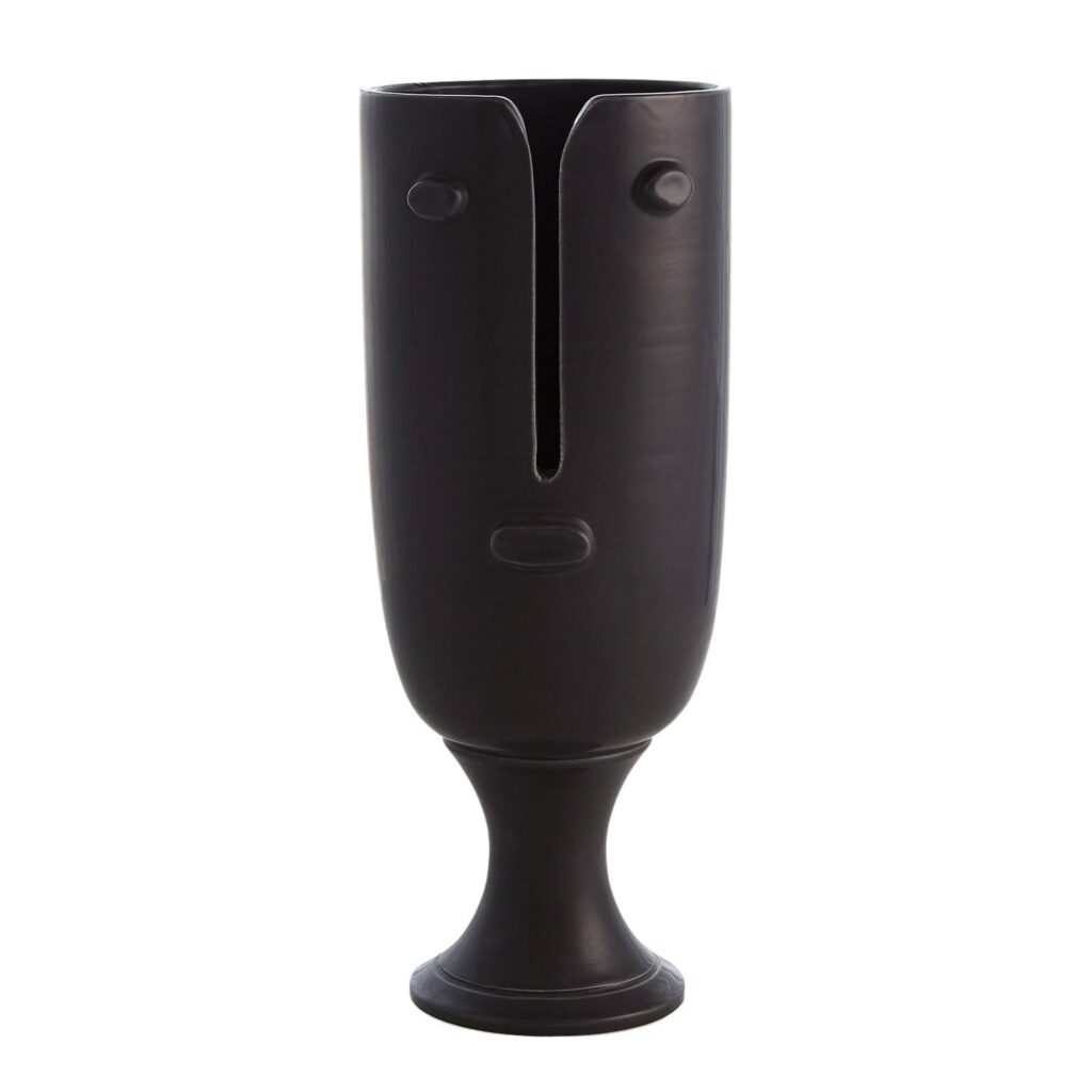 Long Nose Vase Black