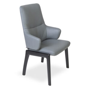 Mint High Back Dining Chair with Arms