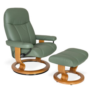 Consul Large Chair and Ottoman