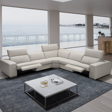 Lianne Sectional by Incanto Italia with power motion
