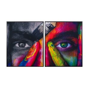 Color Eyes Diptych
