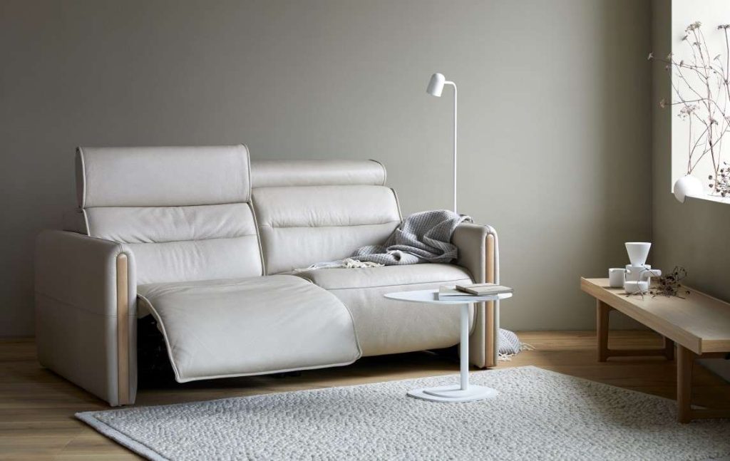 Stressless sofa in minimalist interior