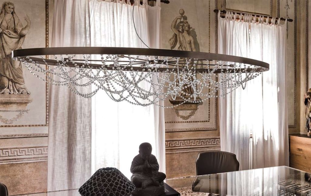 Cristal chandelier by Cattelan Italia