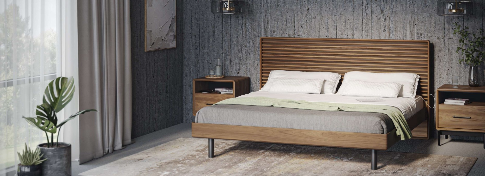 Cross Linq king bed