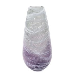 Swirled Torpedo Tall Vase