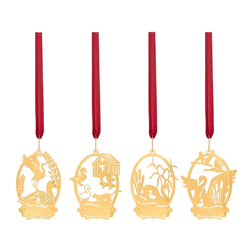 Ugly Duckling Ornaments Set of 4