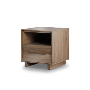 Kava Side Table 22, a contemporary nightstand with a drawer, offered by Copenhagen Imports
