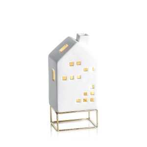 Small LED Ceramic House