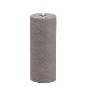 LED Melted Pillar Candle 3x8