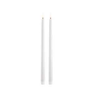 LED Slim Taper Candle Set of 2