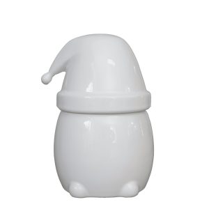 Large White Eating Santa