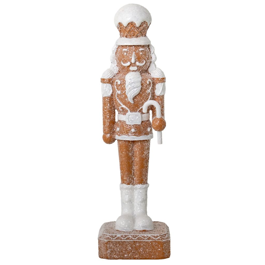 Gingerbread Soldier with Candy Cane Left