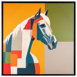 Horse Block II Wall Art