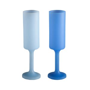 Seff Silicone Champagne Flutes Set of 2