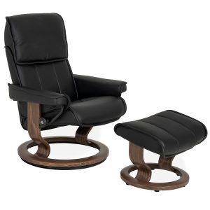 Admiral Large Chair and Ottoman