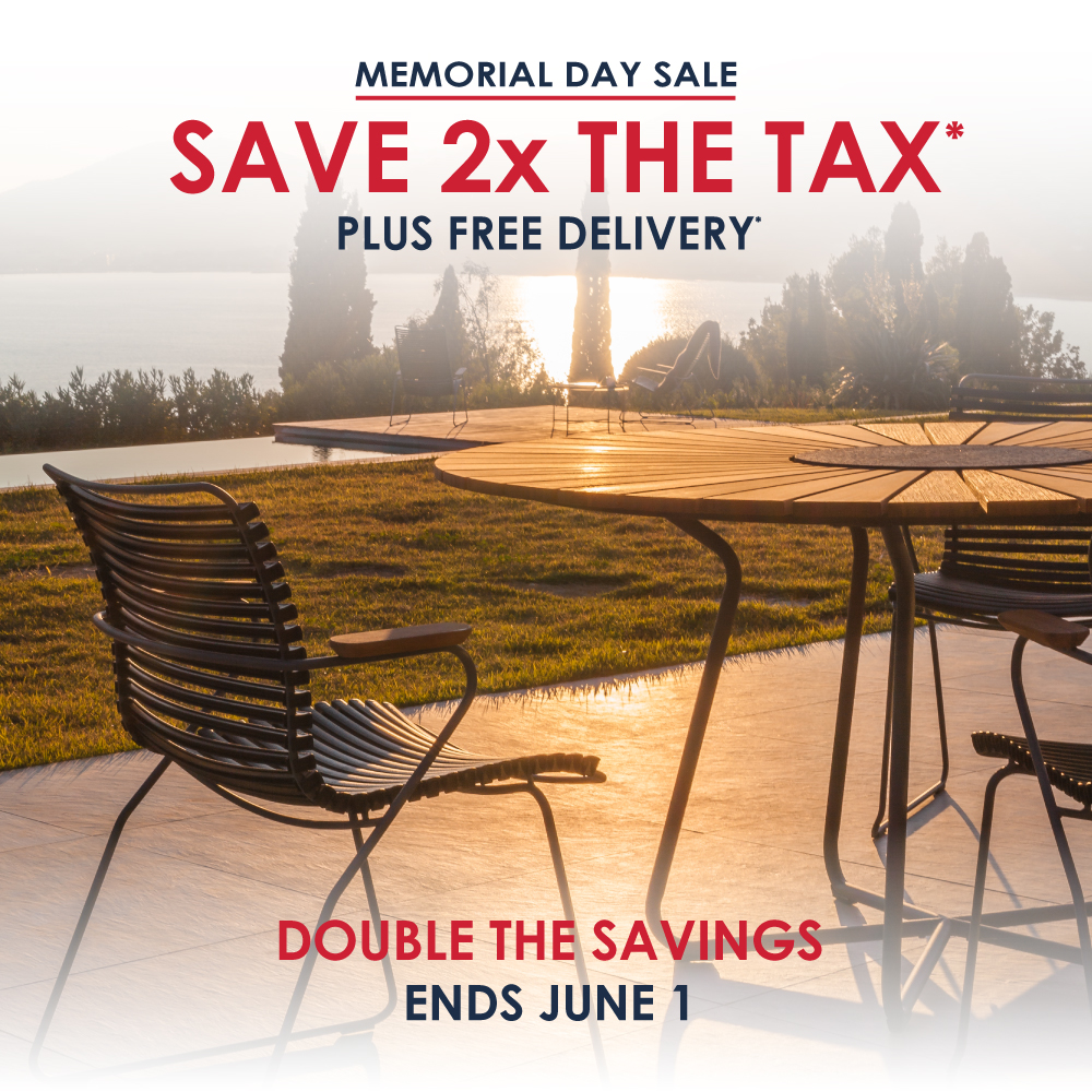 Memorial Day Sale - Save 2x the tax* Plus free delivery until June 1st.