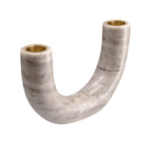 Marble Double Candleholder