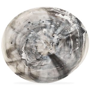 Black Swirl Everyday Platter