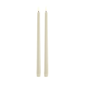 LED Slim Taper Candle Set of 2