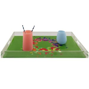 Metamorphosis Chartreuse Large Tray