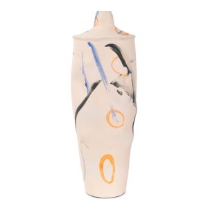 Painted Tall Vase