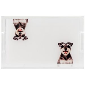 Schnauzer Vanity Tray