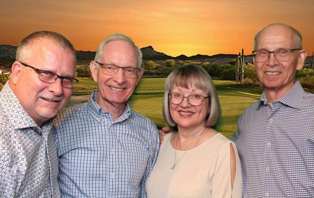 Jens Hansen, Jorgen Hansen, Jacki McKee & Erik Hansen