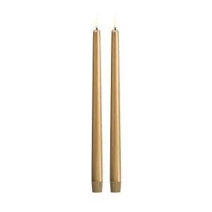 LED Slim Taper Candle Set of 2