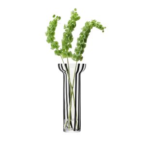Stripe Vase Black 16.5