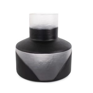 Carbon Cylinder Bottle Vase