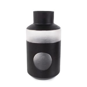Carbon Short Bottle Vase