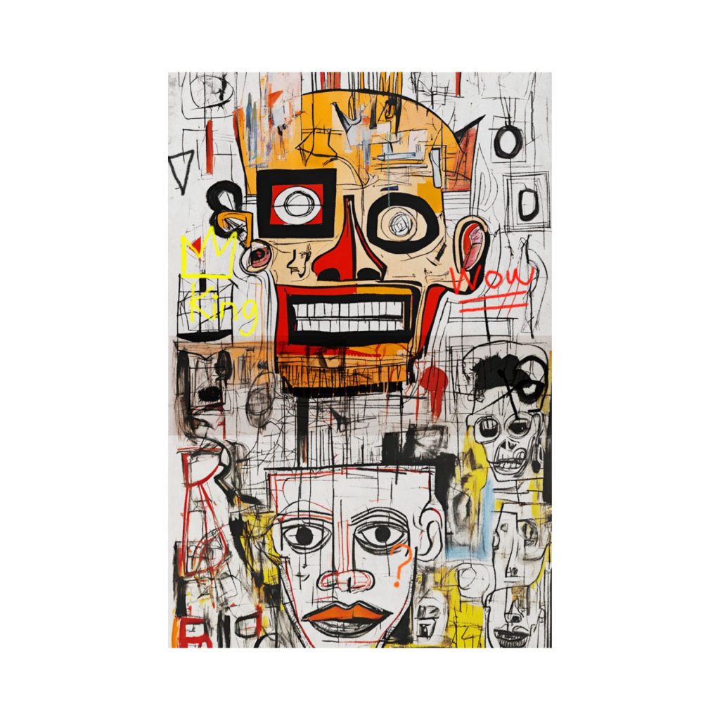Faces Wow Wall Art