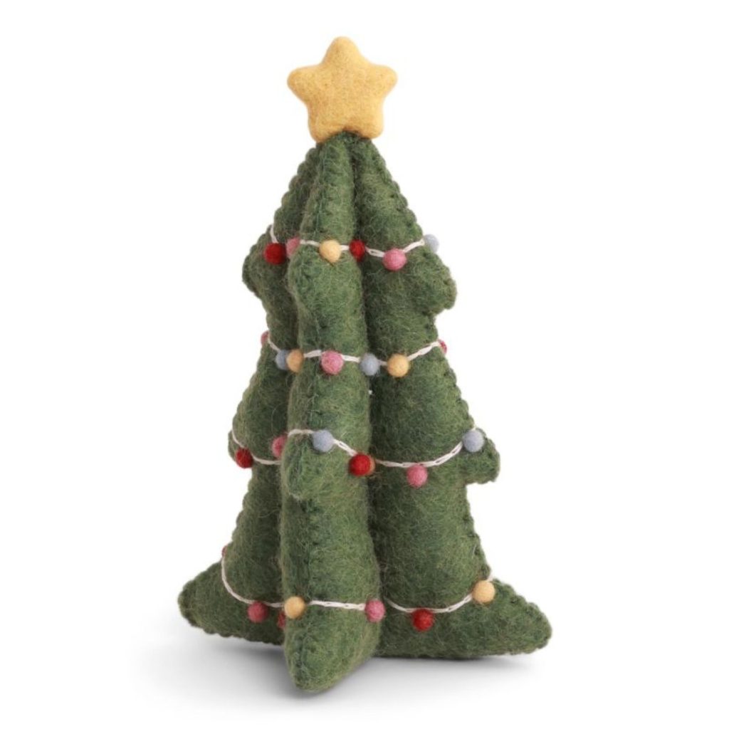 Christmas Tree with Garland