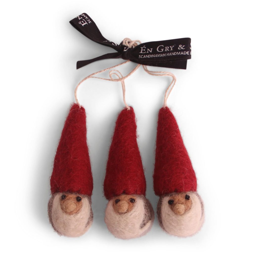 Gnome Ornaments Set of 3